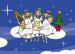angels singing on a cloud